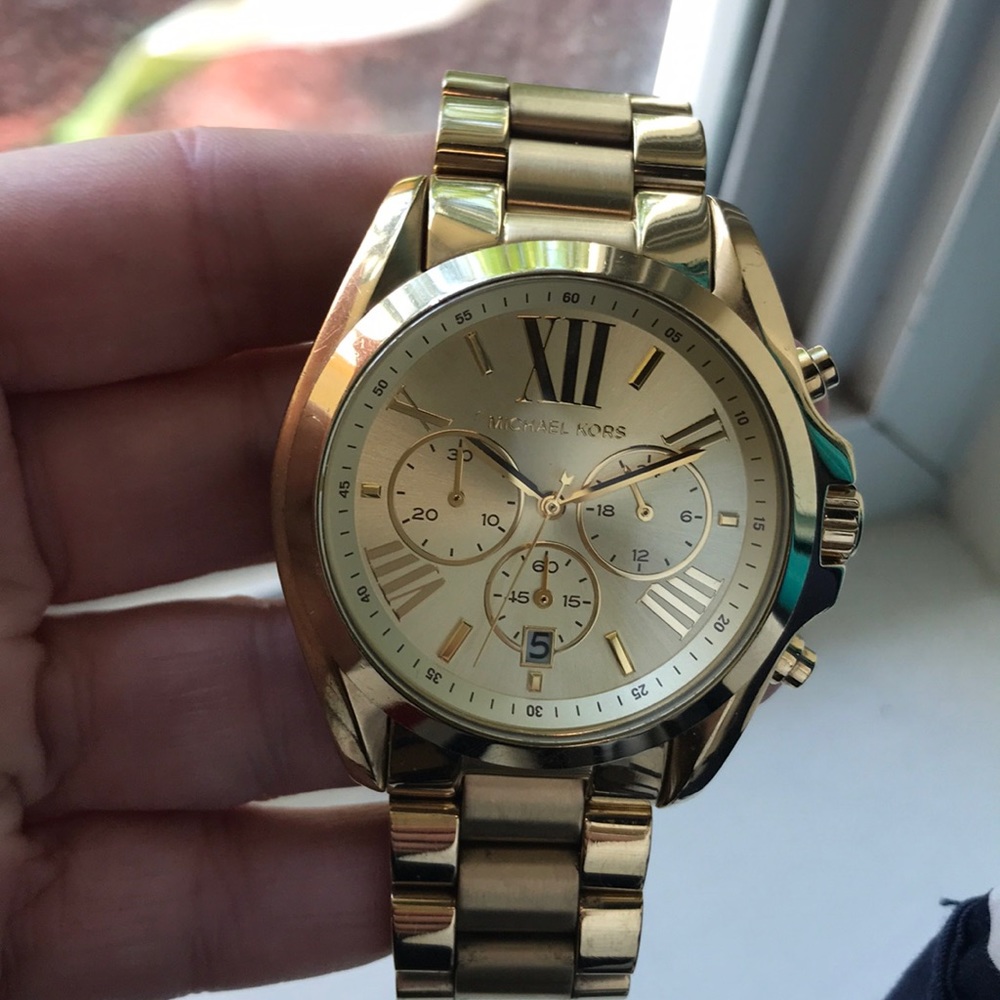 Round Michael Kors Chronograph stopwatch